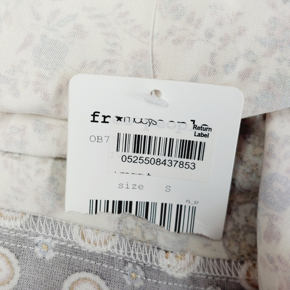 New Free People Forget me not short sleeve oversized kimono  P5477 - Picture 9 of 12